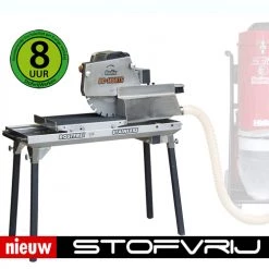 Rodia Coupe-carrelage/pierre 00.14.500 DC1450TS Table De Scie Diamantée Sans Poussière 400 Mm