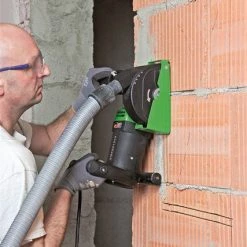 Eibenstock Rainureuse Béton 10.098.58 EMF150.1 Coupeur De Mur à Sec 150 Mm + 2 Disques -Pierre & Béton Soldes Magasin 10 098 58 emf150 1 coupeur de mur a sec 150 mm 2 disques 1