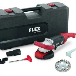 Flex-tools Traitement Des Sols Et Des Murs 408611 LD 18-7 125 R, Kit Ponceuse à Béton TH-Jet 125 Mm