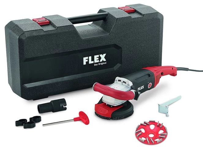Flex-tools Traitement Des Sols Et Des Murs 408638 LD 18-7 125 R, Kit E-Jet Ponceuse à Béton 125 Mm 3 Flex-tools Traitement Des Sols Et Des Murs 408638 LD 18-7 125 R, Kit E-Jet Ponceuse à Béton 125 Mm