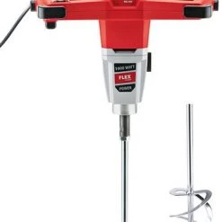 Flex-tools Malaxeur 495948 MXE1602 + WR2 1600 Watt Mixer Avec 2 Vitesses Et Interrupteur De Vitesse -Pierre & Béton Soldes Magasin 495948 mxe1602 wr2 1600 watt mixer avec 2 vitesses et interrupteur de vitesse 2