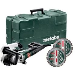 Metabo Rainureuse Béton 604040500 MFE30 1400 Watt Coupe-fente Murale + 2 Disques Diamantés Classic UC -Pierre & Béton Soldes Magasin 604040500 mfe30 1400 watt coupe fente murale 2 disques diamantes classic uc 1 3