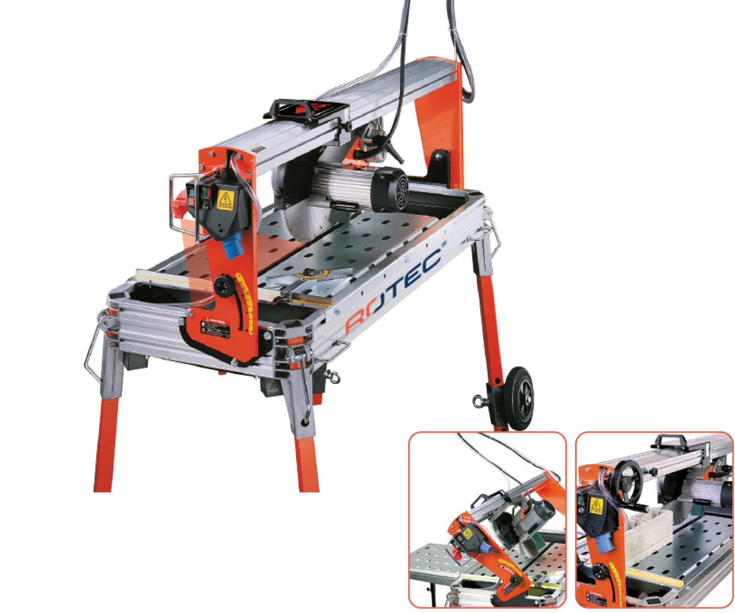 Rotec Coupe-carrelage/pierre 784.1020 Supreme 85S Table De Scie Diamantée 850 Mm, Y Compris La Lame De Scie 3 Rotec Coupe-carrelage/pierre 784.1020 Supreme 85S Table De Scie Diamantée 850 Mm, Y Compris La Lame De Scie