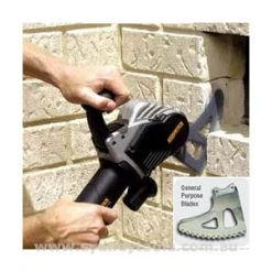 Arbortech Scie à Main AS 175 Scie à Pierre/Multi-scie + 2 Jeux De Lames De Scie