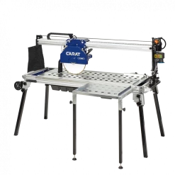 Carat Coupe-carrelage/pierre BP3512AK00 P-3512 Scie à Briques Laser + Table Latérale + Lame Diamantée 400 Volt !