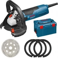Bosch Bleu Traitement Des Sols Et Des Murs GBR 15 CAG Ponceuse à Béton 125mm 1500W 0601776001