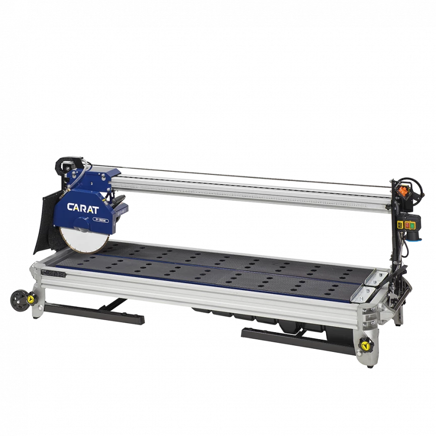 Carat Coupe-carrelage/pierre GP3515L000 P-3515 Scie à Briques Laser + Table Latérale + Lame Diamantée 230 Volt ! 4 Carat Coupe-carrelage/pierre GP3515L000 P-3515 Scie à Briques Laser + Table Latérale + Lame Diamantée 230 Volt ! – Image 2