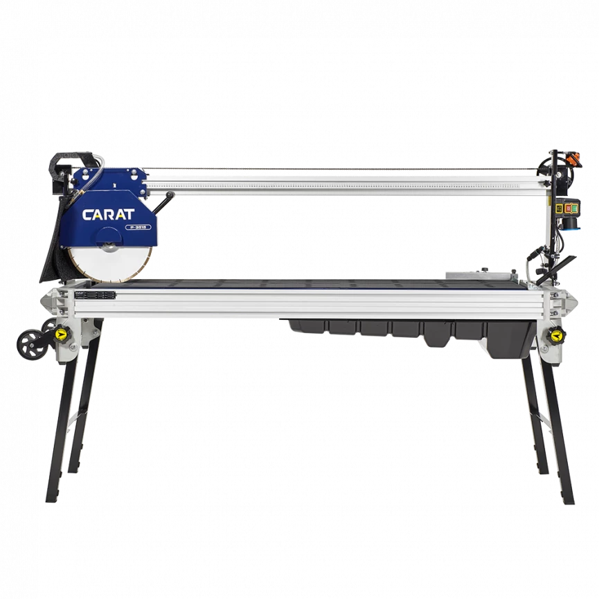 Carat Coupe-carrelage/pierre GP3515L000 P-3515 Scie à Briques Laser + Table Latérale + Lame Diamantée 230 Volt ! 7 Carat Coupe-carrelage/pierre GP3515L000 P-3515 Scie à Briques Laser + Table Latérale + Lame Diamantée 230 Volt ! – Image 5