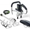 Festool Malaxeur Mélangeur MX 1600/2 REQ DUO DOUBLE 575822 -Pierre & Béton Soldes Magasin melangeur mx 1600 2 req duo double 575822