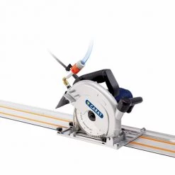 Carat Scie à Main MZMB18AREN TC-1800 Scie à Carreaux Manuelle + Lame Diamantée + Rail 1400 Mm