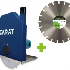 Carat Scie à Main MZW3500000/PEL3504TNA MZ-350 Scie Murale 350 Mm + Lame Diamantée Universelle 350 X 25,4 Mm