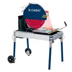 Carat Coupe-carrelage/pierre T-6010SET T-6010 Scie Laser Pour Briques 400V + Scie Diamantée 600mm Master Brick